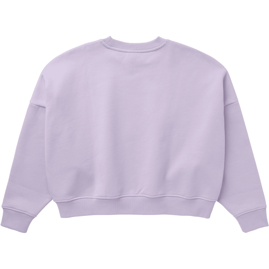 2025 Mystic Femmes Dropped Shoulder Crew Sweatshirt 35124.25051 - Lilac